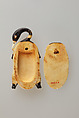 Cosmetic Dish in the Shape of a Trussed Duck, Hippopotamus ivory (tinted)